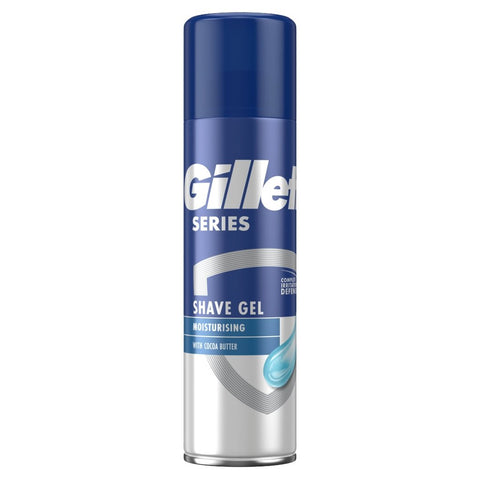 Gillette Series Shaving Gel Moisturizing 200 Ml, 6/cs.