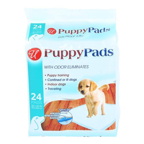 Puppy Pads 22 x 23  24 CT, 10/cs.