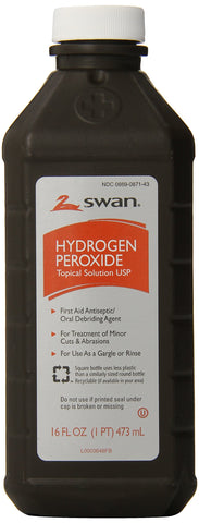 Swan Peroxide 16 Oz, 12/cs