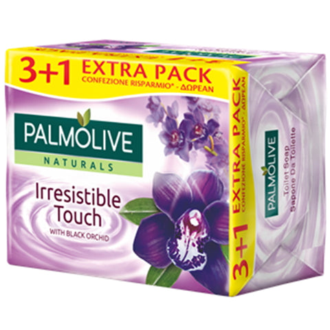 Palmolive Bar Soap 4 Pk. Black Orchid 90 G, 18/cs.