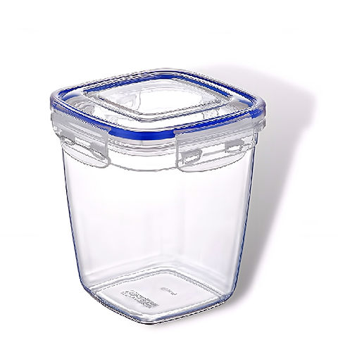 Plastic Deep Seal Square Container 5 LT, 12/cs.