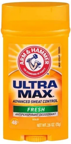 Arm & Hammer Ultramax Deo Stick Fresh 2.6 Oz, 12/cs.