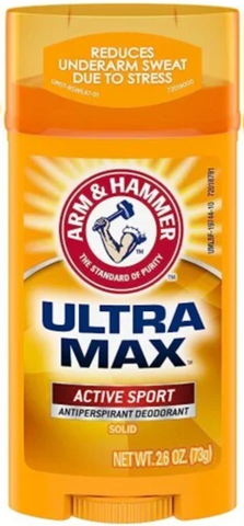 Arm & Hammer Ultramax Deo Stick Active Sport 2.6 Oz, 12/cs.