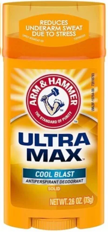 Arm & Hammer Ultramax Deo Stick Cool Blast 2.6 Oz, 12/cs.