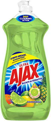 Ajax Dish Liquid Lime 52 Oz, 6/cs.