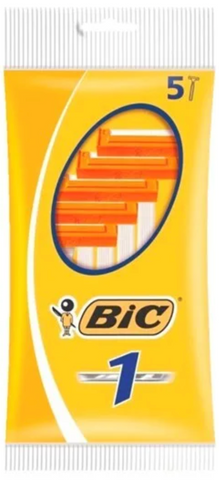 Bic Razor Normal 5 Ct, 40/cs.