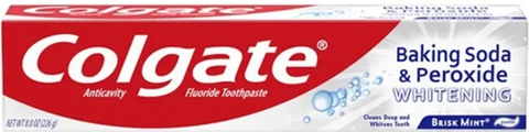 Colgate Toothpaste Baking Soda Whitening Paste 8 Oz, 24/cs.