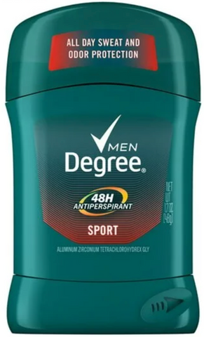 Degree Deo Stick Men Sport 1.7 Oz, 12/cs.