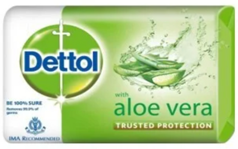 Dettol Bar Soap Aloe Vera 105 G, 72/cs.