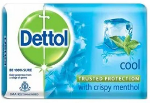 Dettol Bar Soap Cool 105 G, 72/cs.