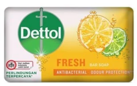 Dettol Bar Soap Fresh 105 G, 72/cs.