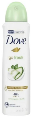 Dove Body Spray Women Cucumber 150 Ml, 12/cs.