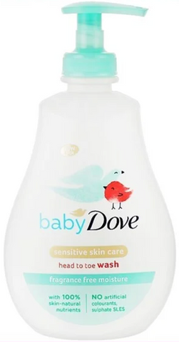 Dove Baby Wash  Sensitive Moisture 200 Ml, 6/cs.