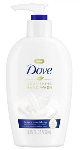 Dove Hand Liquid Deeply Nourishing 250 Ml, 24/cs.