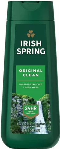 Irish Spring Body Wash Original 20 Oz, 4/cs.