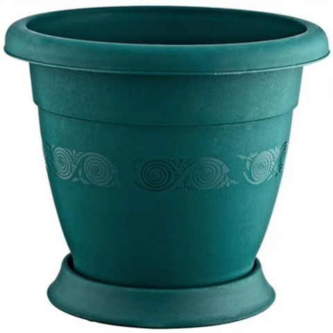 Plastic Lux Flower Pot 4.7 LT, 40/cs.