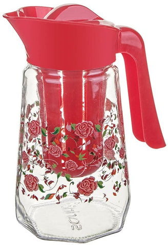 Glass Prism Detox Jug 1 LT(33.8 Oz), 12/cs.