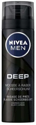 Nivea Shaving Foamy Deep 200 Ml, 12/cs