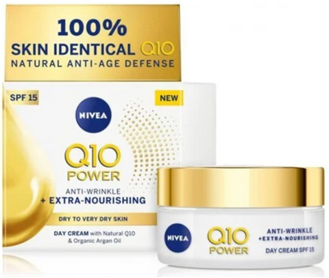 Nivea Q10 Power AntiWrinkle Firming Day Cream 50 Ml, 12/cs