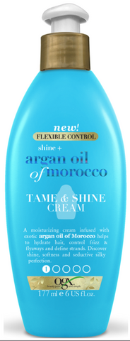 OGX Tame & Shine Hair Cream Argan Oil Of Morrocco 177 Ml, 6/cs.