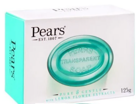 Pears Bar Soap Oil Clear Green 125 G, 48/cs.