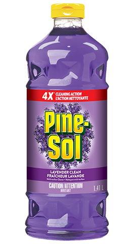 PineSol Cleaner Lavender 1.4 LT(48 Oz), 8/cs.