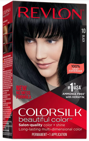 Revlon Colorsilk #10 Black 12/cs.