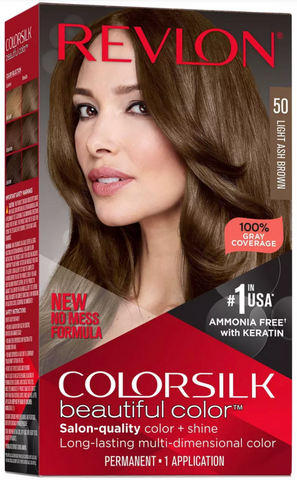 Revlon Colorsilk #50 Light Ash Brown 12/cs.