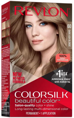 Revlon Colorsilk #60 Dark Ash Blonde 12/cs.