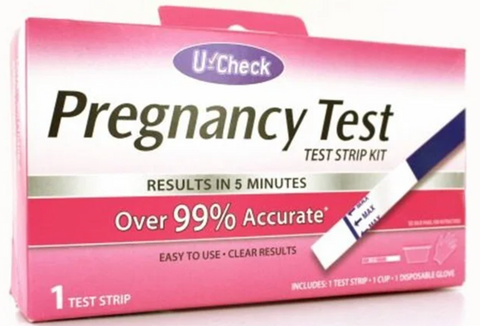 U Check Pregnancy Test Kit, 24/cs