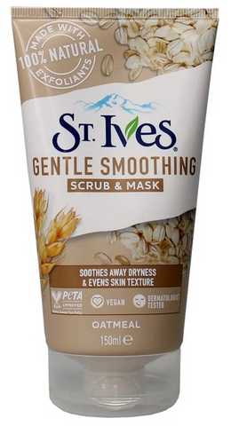 St. Ives Scrub Oatmeal 150 Ml, 6/cs