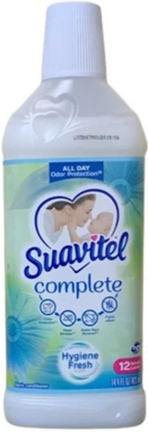 Suavitel Fabric Softener Hygiene Fresh 10.5 Oz, 12/cs.