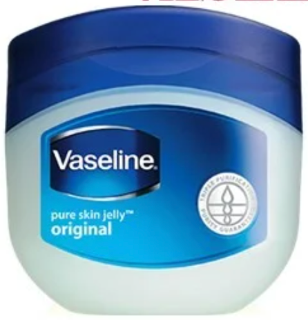 Vaseline Petroleum Jelly Original 100 Ml, 24/cs.