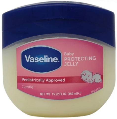 Vaseline Petroleum Jelly Baby 450 Ml (15 Oz), 12/cs