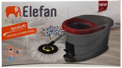 Elefan Apollo Mop with Foot Pedal 21 Lt, 1/cs