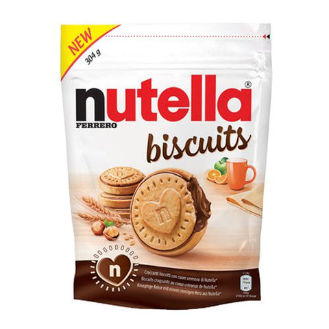 Nutella Biscuits 304 G, 10/cs
